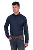 Image 1 of Wrangler MENS BRAD LOGO LONG SLEEVE SHIRT