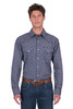 Image 2 of Pure Western MENS DOUGLAS LONG SLEEVE SHIRT