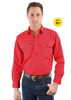 Image 15 of Hard Slog MEN'S HALF PLACKET LIGHT COTTON SHIRT
