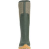 Front View Muck Boots Arctic Sport II Tall Womens Fleecy Lined Insulated Waterproof Winter Boots in Dark Olive And Herringbone (AS2T3TW)