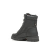Rear Angle View Harley Davidson Nolana 6" Women's Zip Sided Full Grain Leather Boots in Black (D84766 Black)