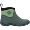 Side View Muck Boots Muckster II Womens Ankle Height Insulated Waterproof Boots in Green (M2AW300)