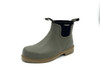 Angle Otway Ladies Chelsea Insulated Waterproof Gumboots in Khaki (OW0166)