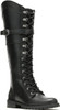 Angle View Harley Davidson Bradner Women's 16 inch Full Grain Leather Riding Boots in Black (D87261 Black)