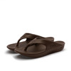 Pair Telic Thongs Light Weight Shock Absorbing with Natural Arch Support in Espresso Brown (Telic Espresso Brown)
