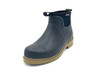 Angle View Otway Ladies Chelsea Insulated Waterproof Gumboots in Black (OW0156)