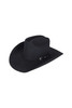Wrangler Western Montana Hat in Black Wool Felt (XCP1956HAT-BLACK)