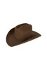 Wrangler Western Brodie Hat in Chestnut Wool Felt (X6W1961HAT)