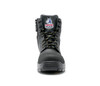 Front View Steel Blue Torquay EH 145mm high leg lace-up boot with padded collar and tongue (827539)