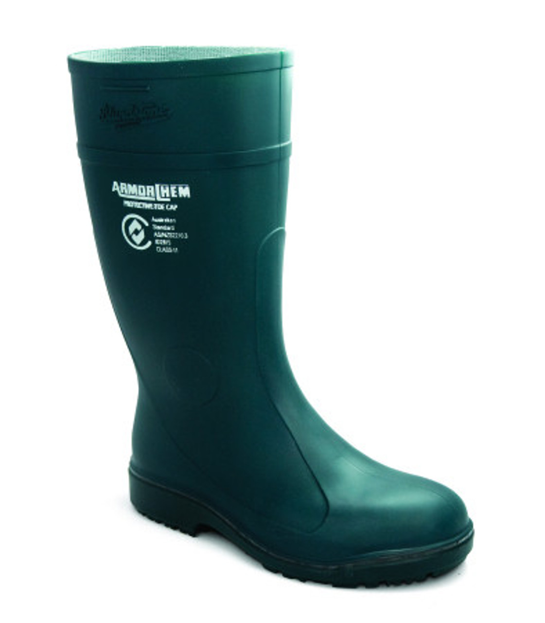 Blundstone Armorchem Green Gumboots