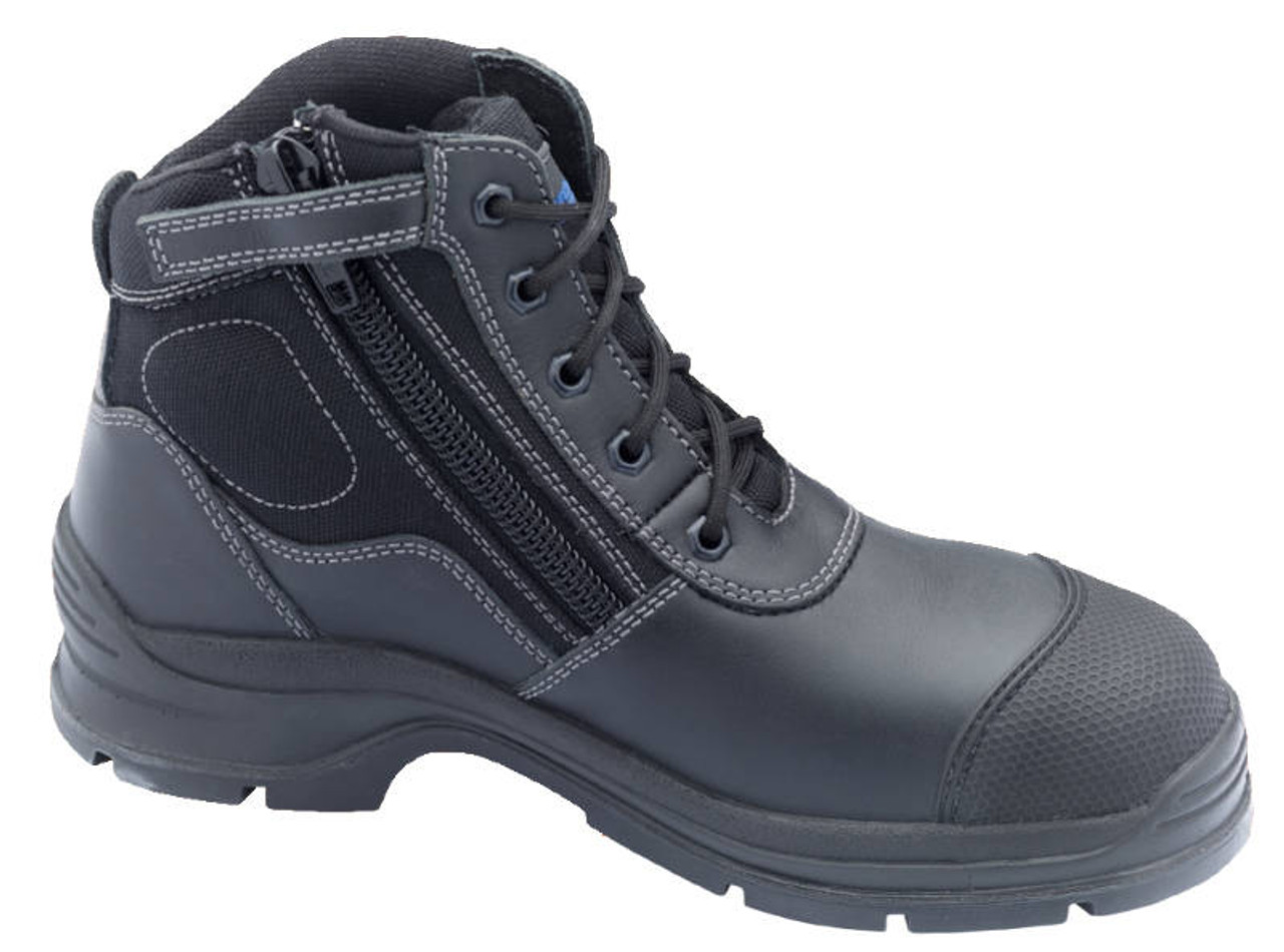 Blundstone 319 Steel Cap Zip Sided Hiking Style Work Boots in