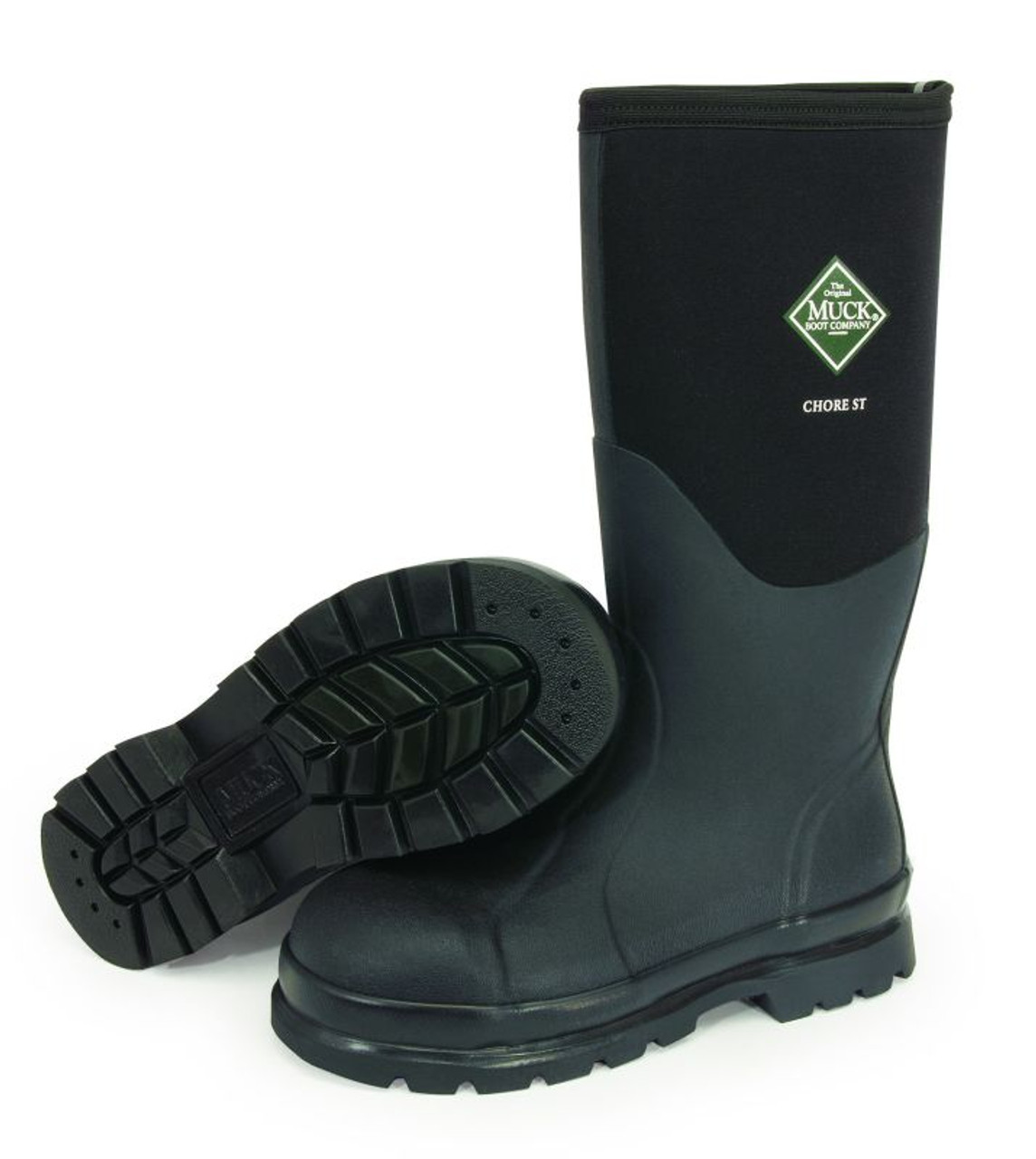 insulated muck boots steel toe