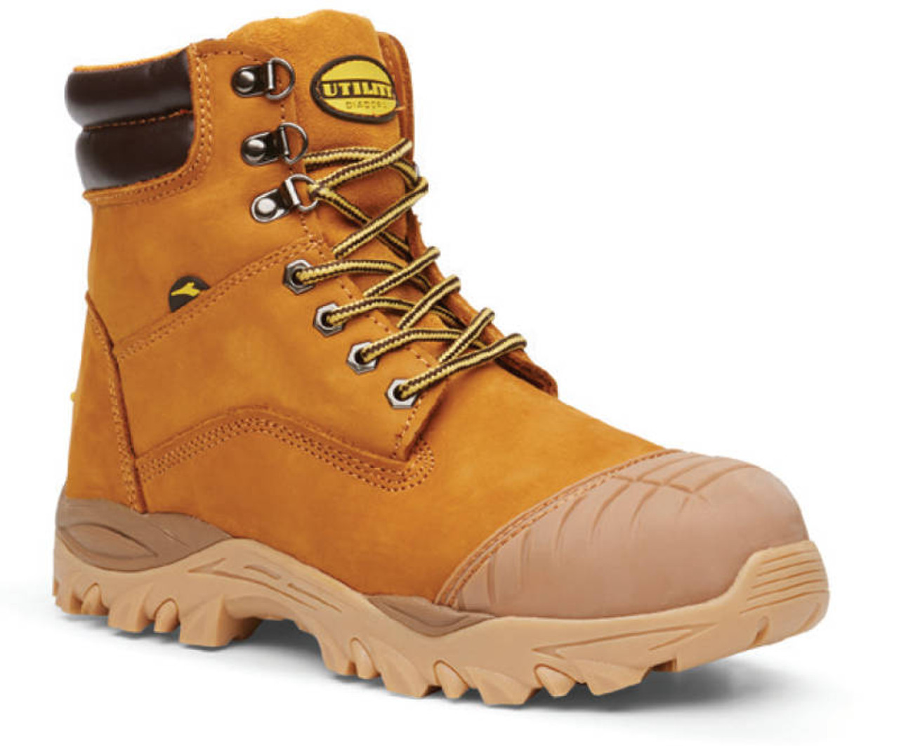 square toe steel toe work boots