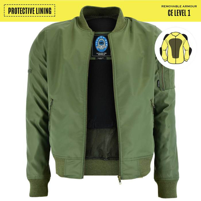 kevlar bomber jacket