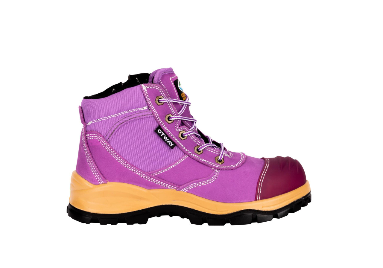Twisted X Composite Toe Work Boots Purple TMA4115 Timberland PRO