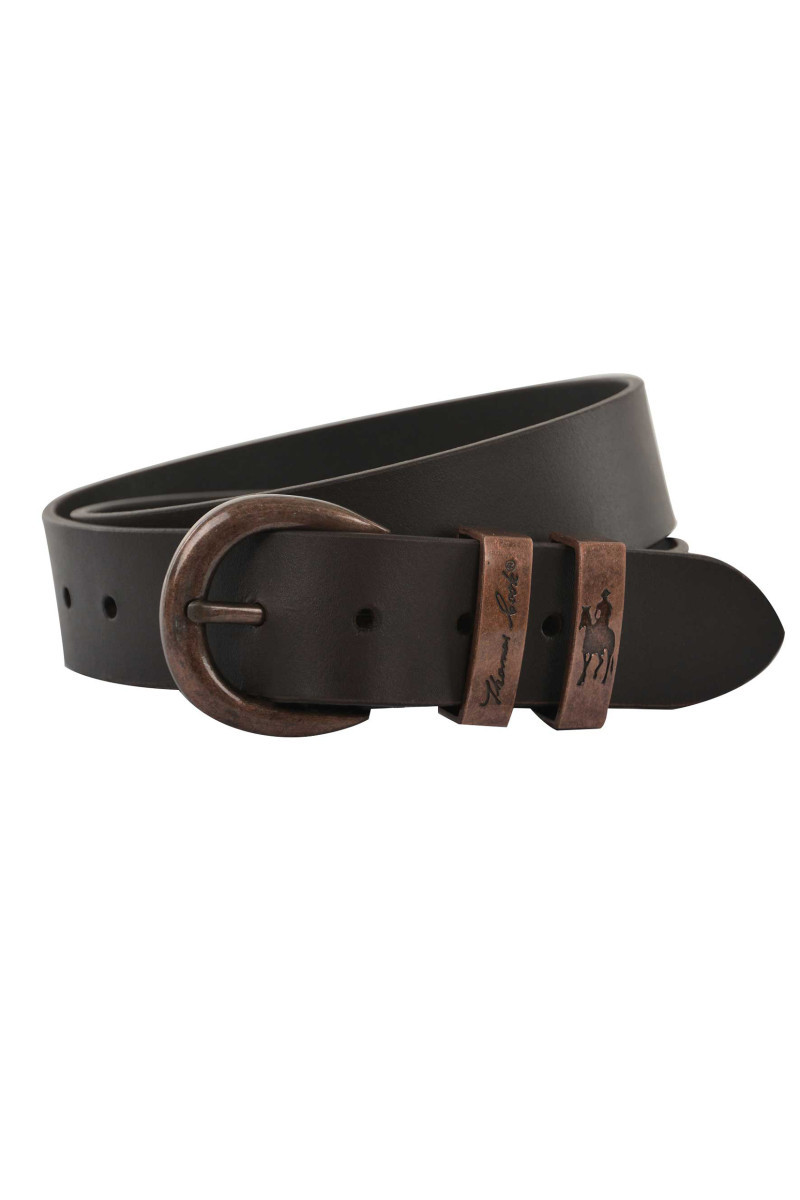 Thomas Cook - Twin Keeper Gunmetal Belt-Black/Gunmetal main image 0