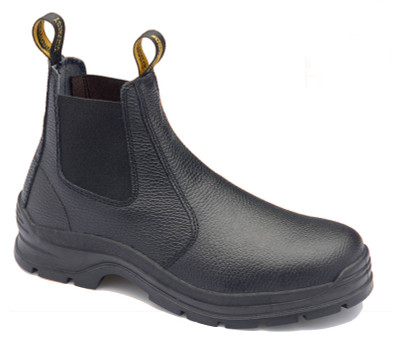 Blundstone Stout Brown Elastic Side Boot V Cut