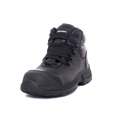 Mack Boots Zero II Waterproof Lightweight Composite Toe Lace Up Work Boots Black