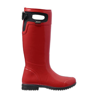 BOGS Tacoma Equestrian Styled Womens Insulated Gumboots in Red