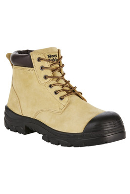 Hard Yakka Gravel Sand Suede Wide Steel Toe Work Boots (Y60085)