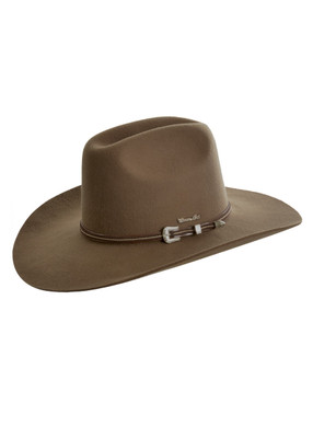 Thomas Cook Bronco Hat Made From Pure Wool Felt in Fawn (TCP1934002 Fawn)