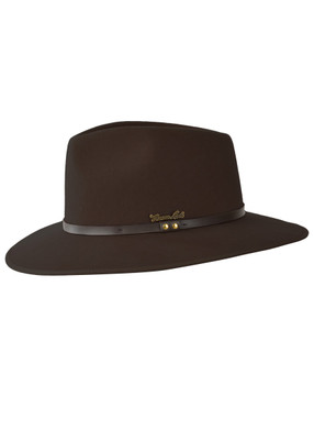 Thomas Cook Sutton Wool Felt Hat in Mulch (TCP1973HAT-MULCH)