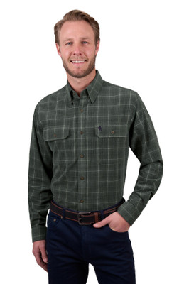 Thomas Cook Leo Thermal Check Long Sleeve Shirt (T5W1115025)