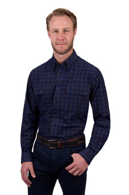 Thomas Cook Men’s Max Thermal Check Long Sleeve Shirt T5W1115026 (T5W1115026)