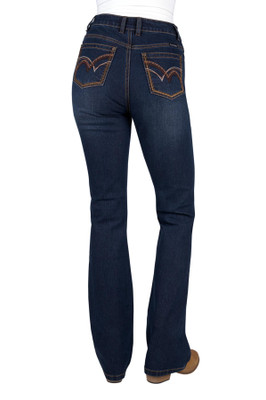 Image 1 of Pure Western WOMEN’S SAM HIGH RISE BOOT CUT JEAN