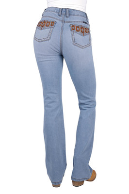 Image 1 of Pure Western WOMEN’S LIZ HIGH RISE BOOT CUT JEAN