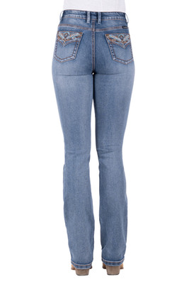 Image 1 of Pure Western WOMEN'S NINA HIGH WAISTED BOOT CUT JEAN