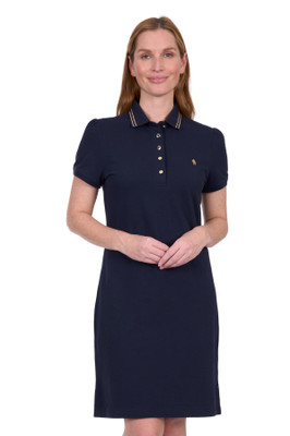 Image 1 of Thomas Cook WOMEN'S TRACI SHORT SLEEVE POLO DRESS