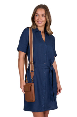 Image 1 of Thomas Cook WOMEN’S SOPHIE LINEN SHIRT DRESS Image 1 of Thomas Cook WOMEN’S SOPHIE LINEN SHIRT DRESS