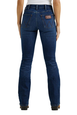 Image 1 of Wrangler WOMEN'S RETRO HIGH RISE BOOT CUT JEAN - BAILEY