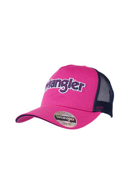 Image 1 of Wrangler PERRY HIGH PROFILE PONYTAIL TRUCKER CAP