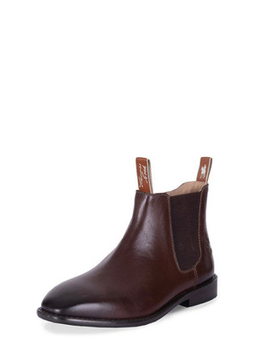 Thomas Cook Kids Trent Boots in Chestnut Leather (TCP38016-CHESTNUT)