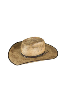 Wrangler Western Carter Straw Hat in Coffee Colour (XCP1954HAT)