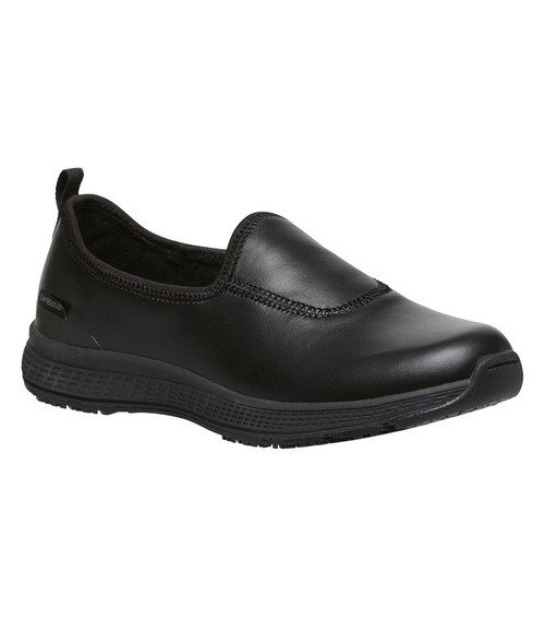 women's slip resistant black dress shoes