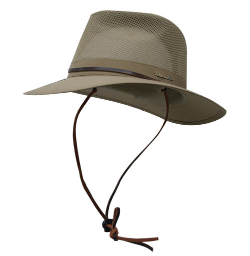 Thomas Cook Kakadu Hat with Airmesh Ventilation and Hat Strap in Khaki ...