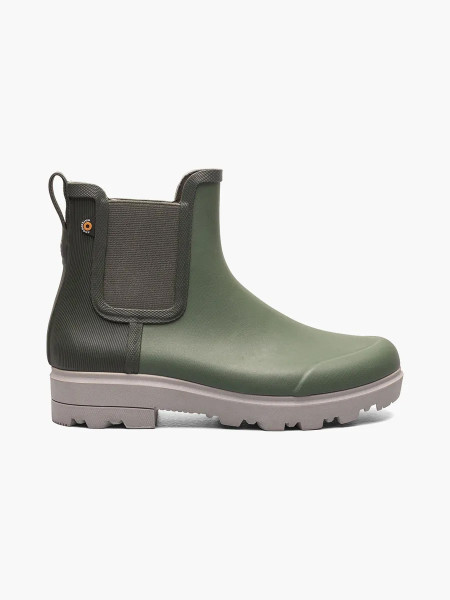 BOGS Holly Chelsea Women's Waterproof Gumboots in Green (972781-300)