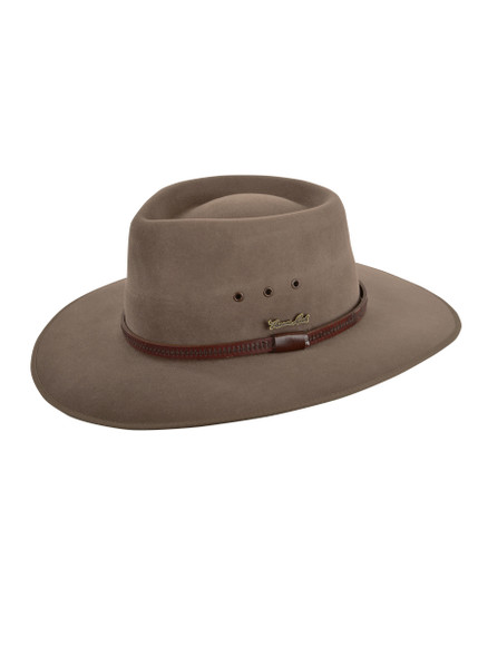Thomas Cook Grazier Hat Made From Pure Fur Felt in Fawn (TCP1913HAT Fawn)