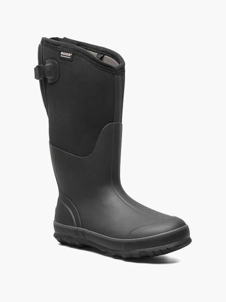 BOGS Classic Tall Adjustable Calf Womens Insulated Waterproof Boots in Black (972851-001)