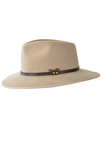 Thomas Cook Sutton Wool Felt Hat in Light Fawn (TCP1973HAT-LIGHTFAWN)