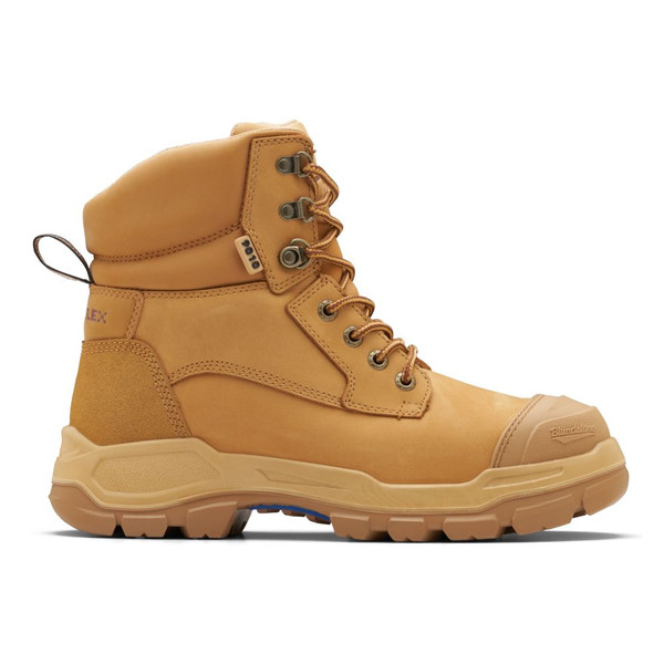 Blundstone 9010 Rotoflex Steel Toe Cap Safety Work Boots Wheat (9010