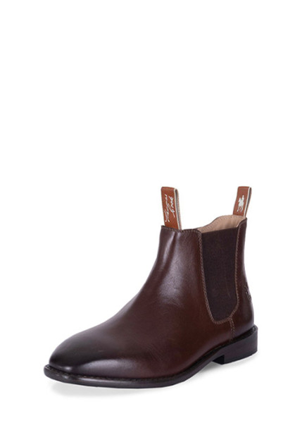 Thomas Cook Kids Trent Boots in Chestnut Leather (TCP38016-CHESTNUT)