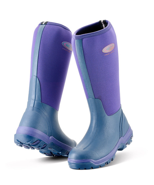 Grubs Frostline 5.0 Insulated Waterproof Gumboots in Violet (FROSTLINE 5.0 - VIOLET)