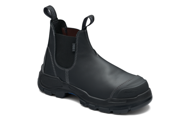Blundstone 9001 Rotoflex Steel Toe Cap Pull On Safety Work Boots Black (9001)