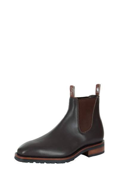 Thomas Cook Trentham Mens Rugged Cushion Tech EEE Fit Dress Boots, Chestnut (TCP18229-CHESTNUT)
