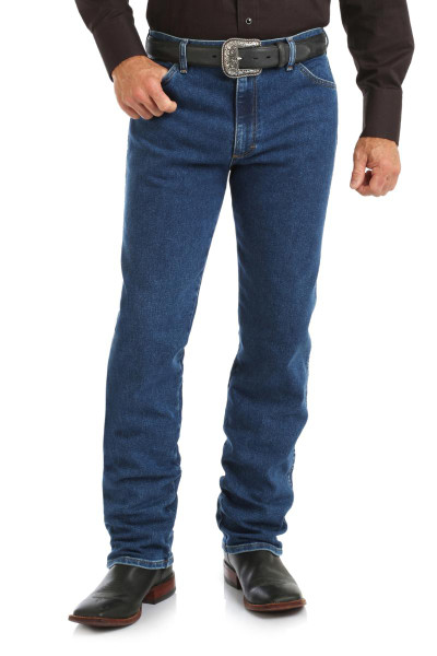 Image 1 of Wrangler Cowboy Cut Original Fit Active Flex Jean - Heavyweight Denim - Stonewash - 36 Inch Leg