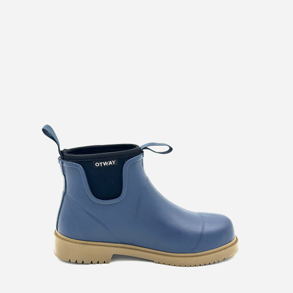 Otway Ladies Chelsea Insulated Waterproof Gumboots in Navy